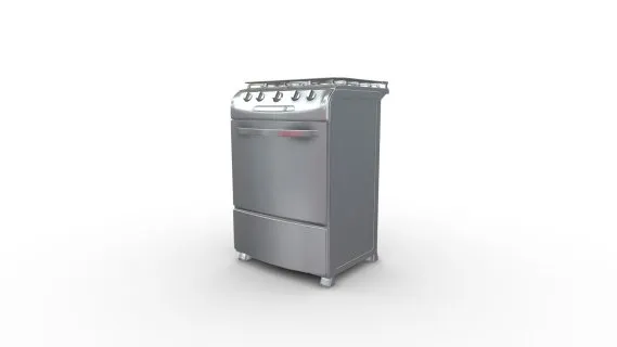 ESTUFA牛至HACEB 60厘米INOX天然气