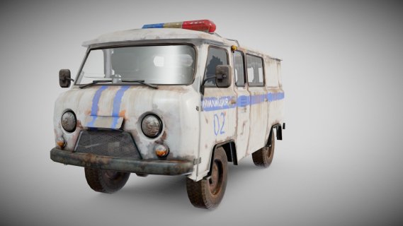 Uaz452警察局da1