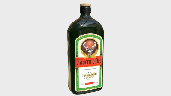 Jagermester利口酒瓶