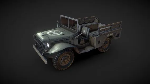 Lowpoly WC 51卡车