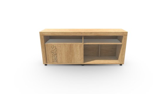 540635 CARRO TV JOY 160x36x70CM LAM NATURAL