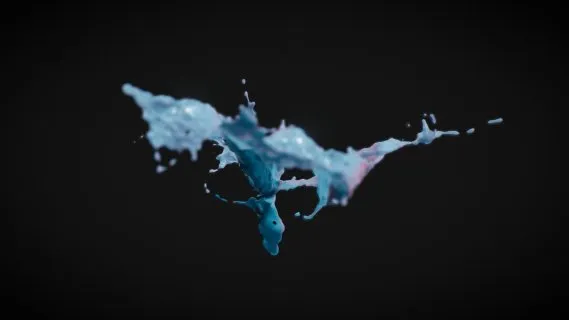 动画流体飞溅4