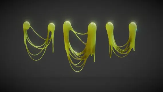 粘液 特效模型