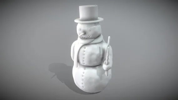 雪人（3d可打印）