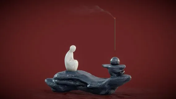 大理石 香炉
