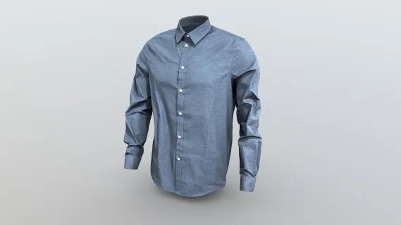 Pier One 衬衫蓝色 服装 服饰  裤子  PBR材质 休闲裤 裤子 服饰 服装  时尚裤子