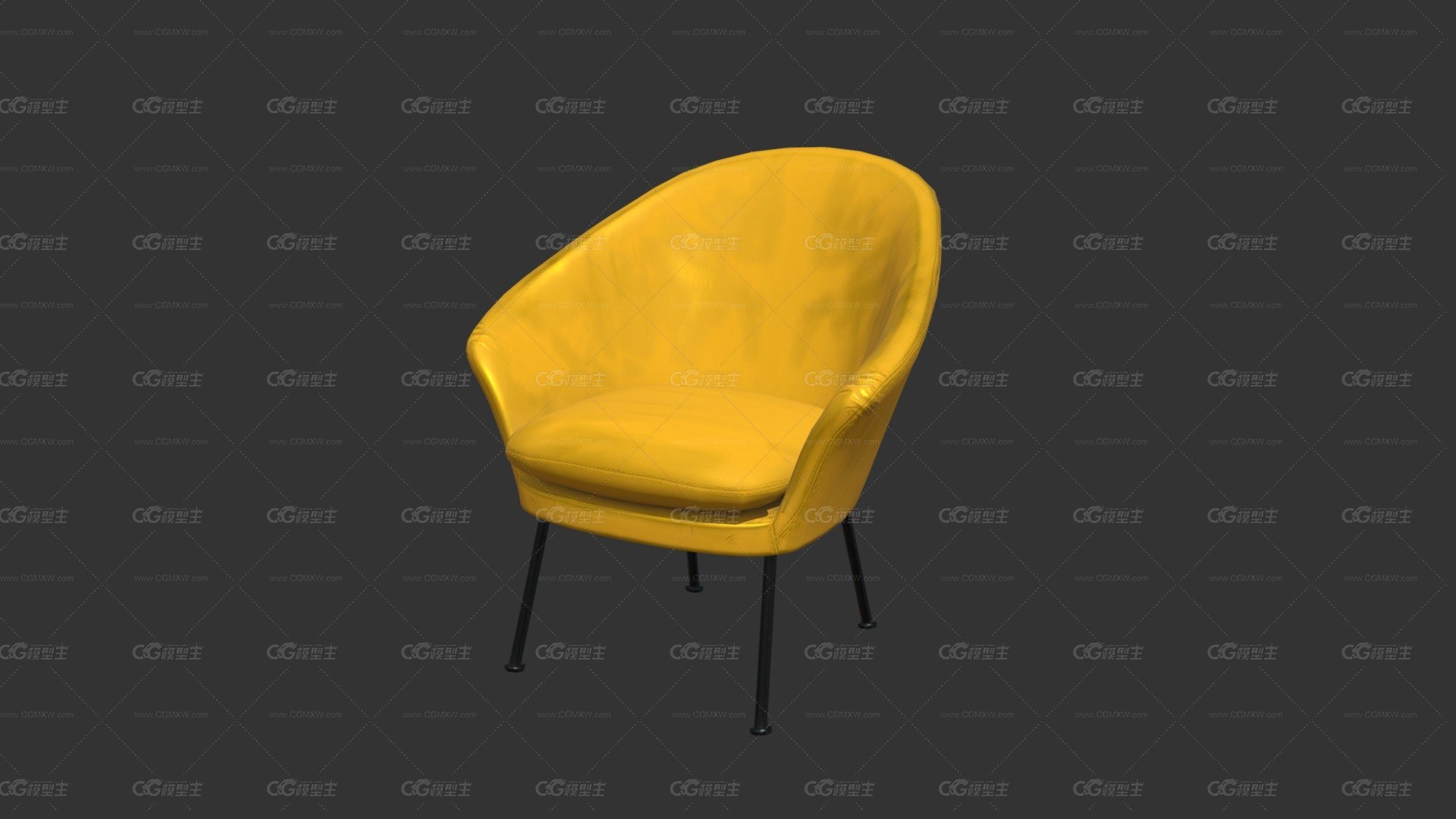 10651 POLTRONA童车TERCIOPELO AMARILLO-1