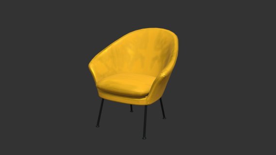 10651 POLTRONA童车TERCIOPELO AMARILLO