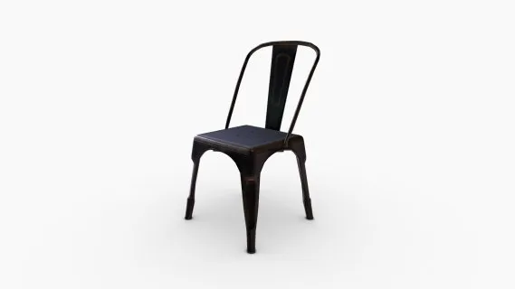 10757 SILLA AUXILIAR TEXAS SIN BRAZOS金属葡萄酒