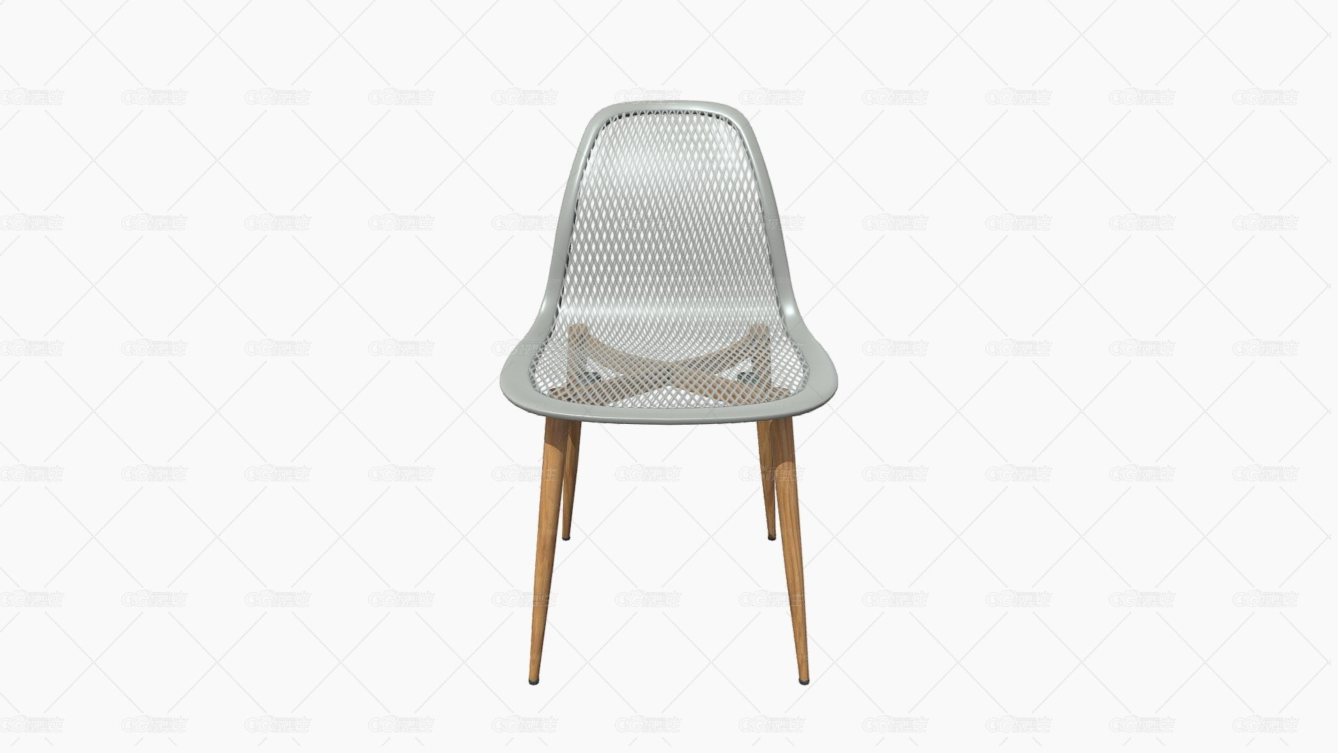 101348 SILLA AUXILIAR AGATA plasticco GRIS-1