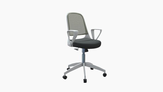 178004 SILLA GIRATORIA工人GRIS-VERDE