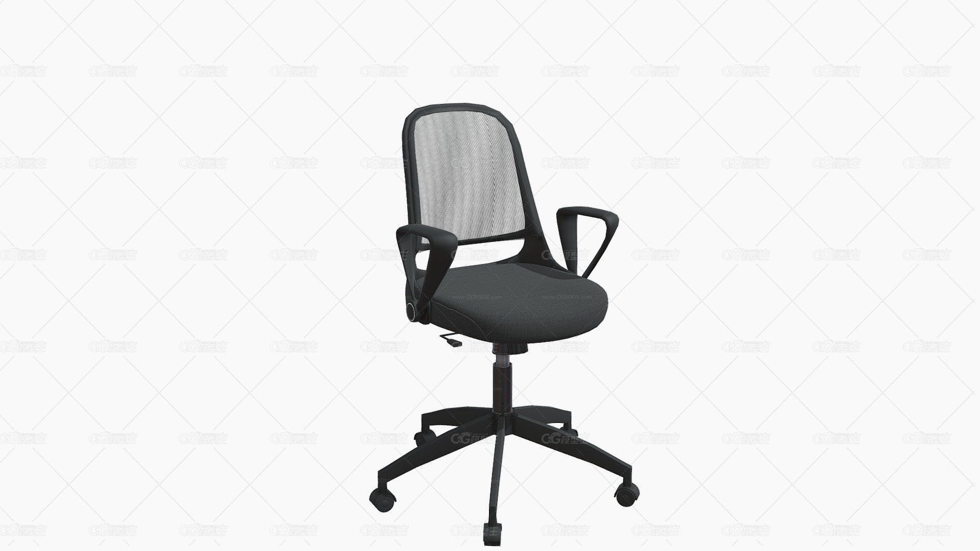 178001 SILLA GIRATORIA工人NEGRA-1