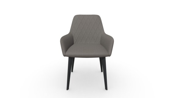 1403224 SILLA DE COMEDOR BRIENNE GRIS CLARO