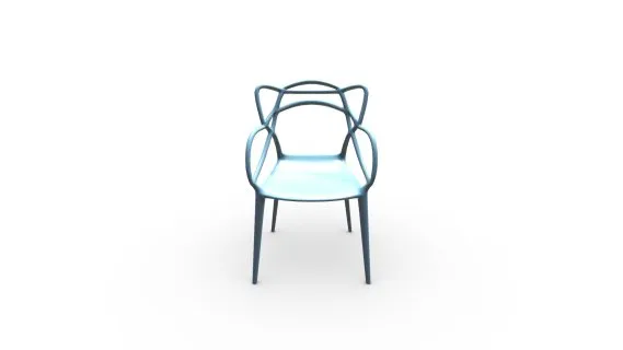 105531 SILLA plasticco MARS AZUL