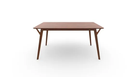 100985 MESA DE COMEDOR ASHER 150x90 MAD NOGAL