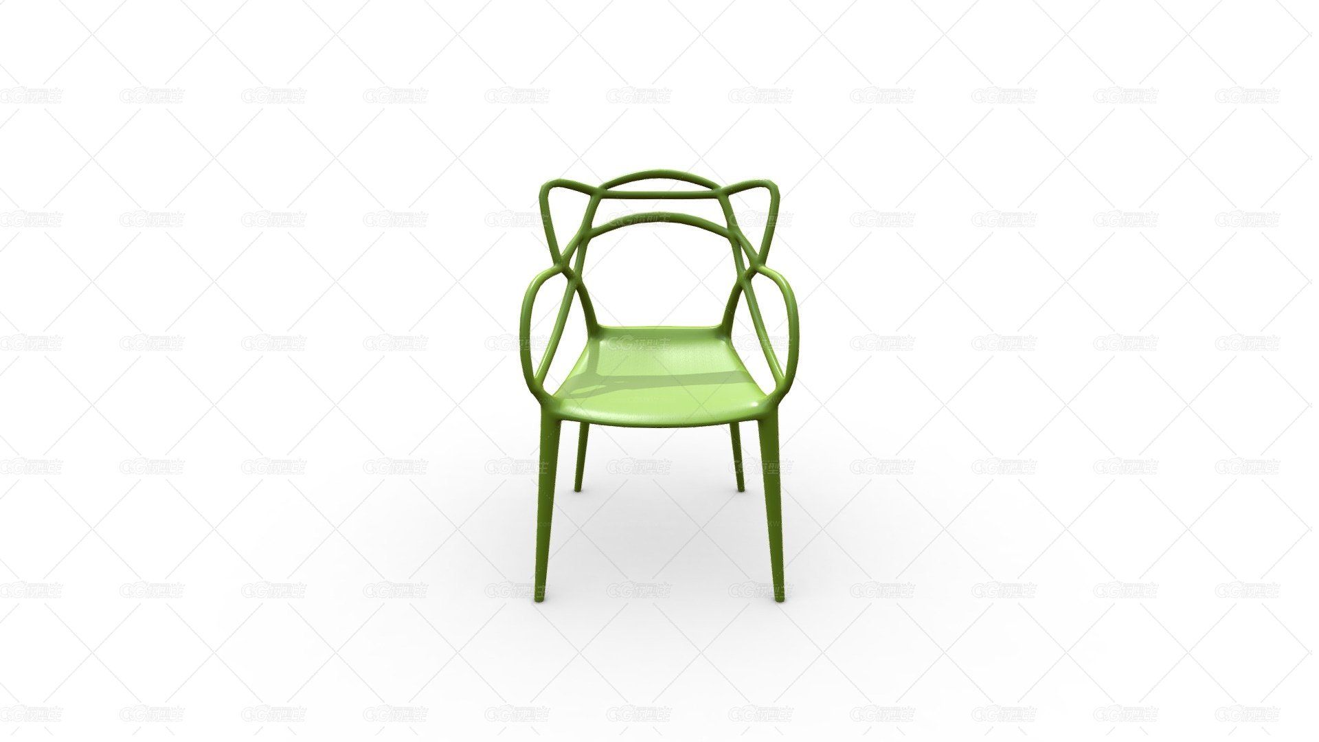 105532 SILLA PLASTICO MARS VERDE-1