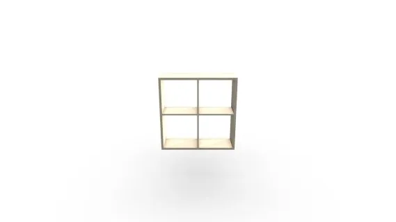 200002 BIBLIOTECA MAX 4 REPISAS VERT 38x141x33