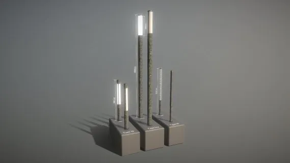 户外灯碑式鲁莫石