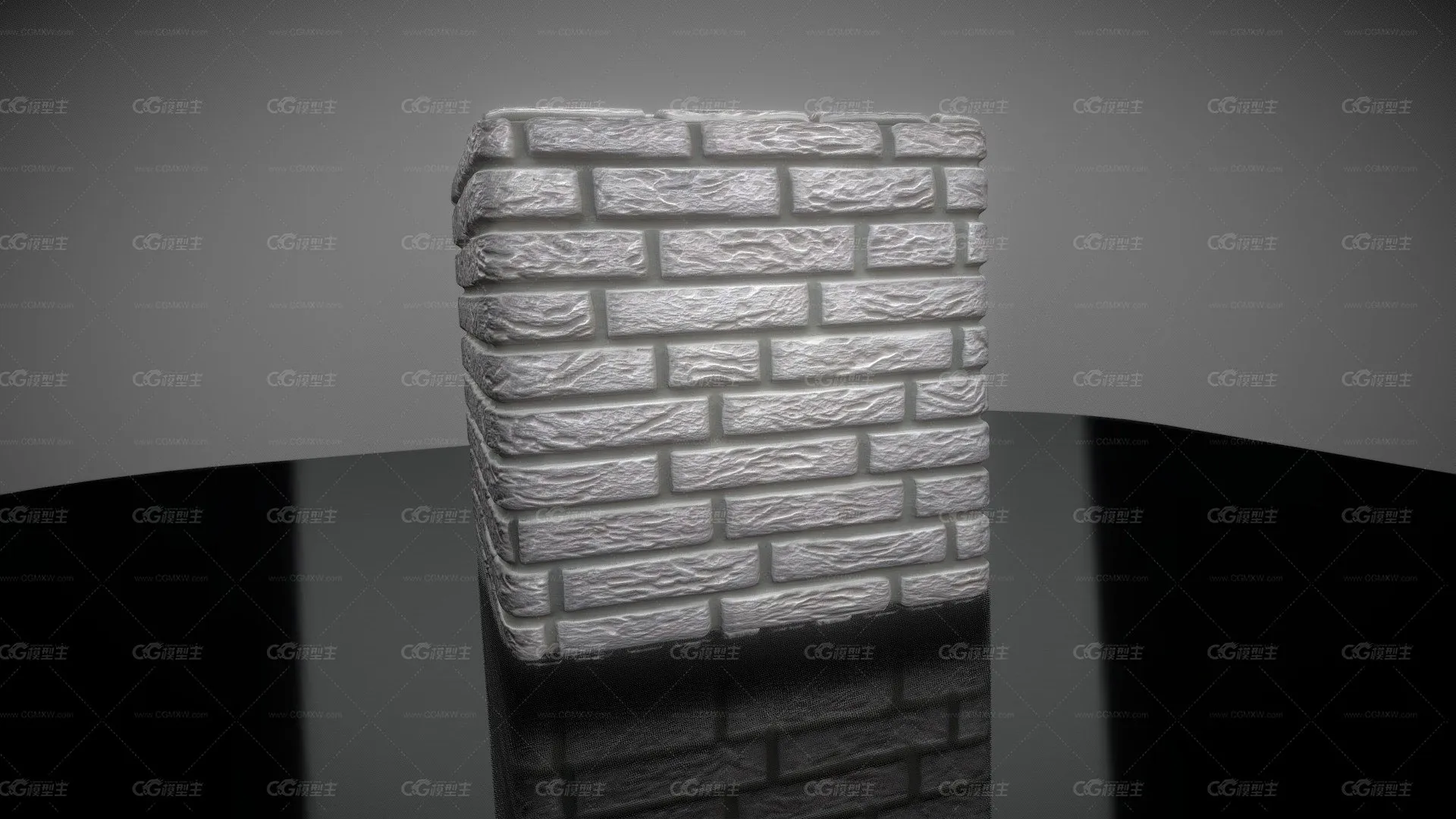 砖墙2-带位移图的高多边形-1