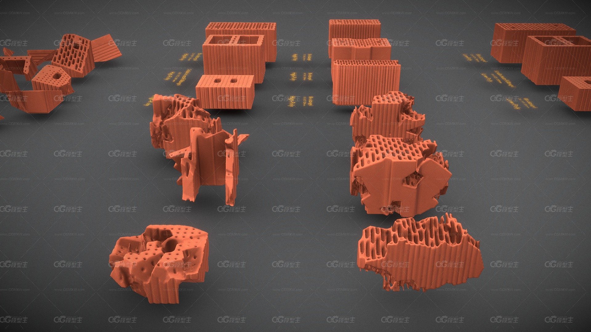 粘土砖拆除废料（WIP-3）-1