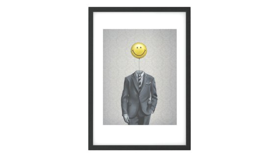 Mr Illustrated，Mr Smiley 30 x 42厘米