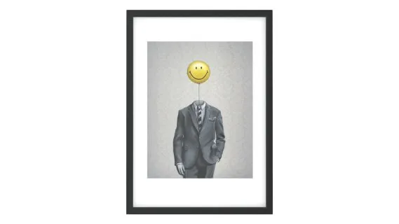 Mr Illustrated，Mr Smiley 30 x 42厘米