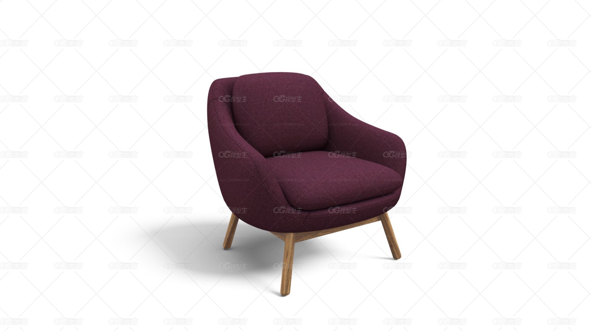 Oslo Accent Chair，马尔贝克-1