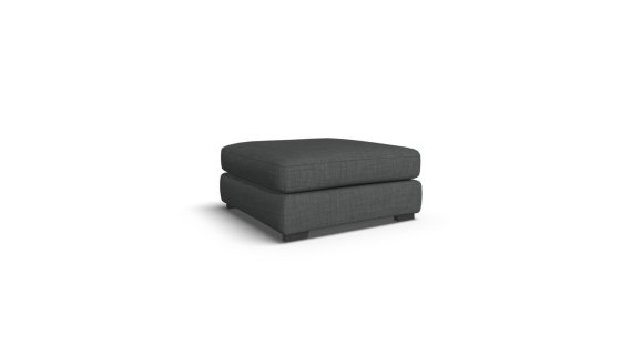 Mortimer Modular Ottoman，酒红色