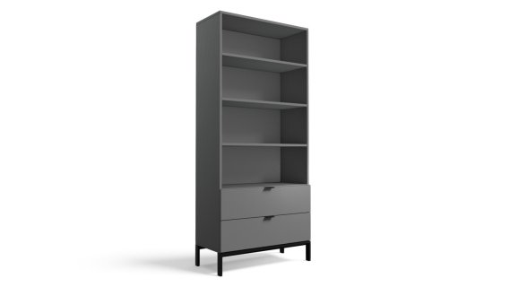 Marcel Bookcase，灰色