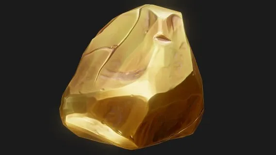金块 卡通 动漫 影视 游戏 3D模型