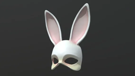兔子面具 卡通 动漫 影视 游戏 3D模型