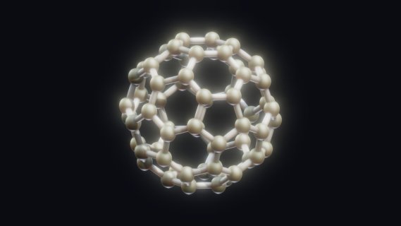 Buckyball碳结构富勒烯