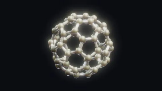 Buckyball碳结构富勒烯