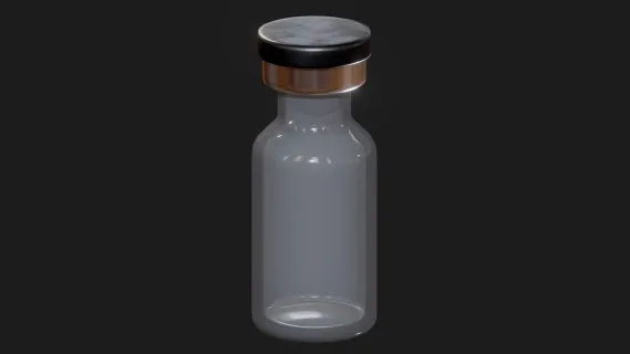 医用小瓶 模型 医学模型