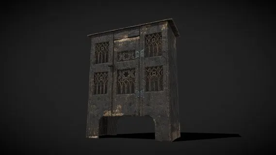 小型哥特式橱柜