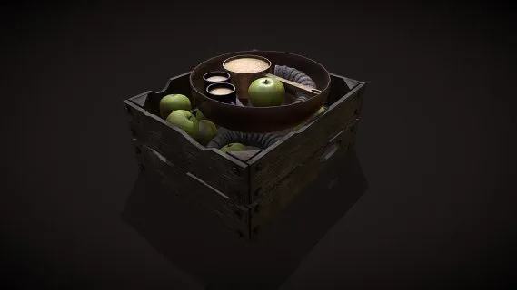 苹果角陨石坑