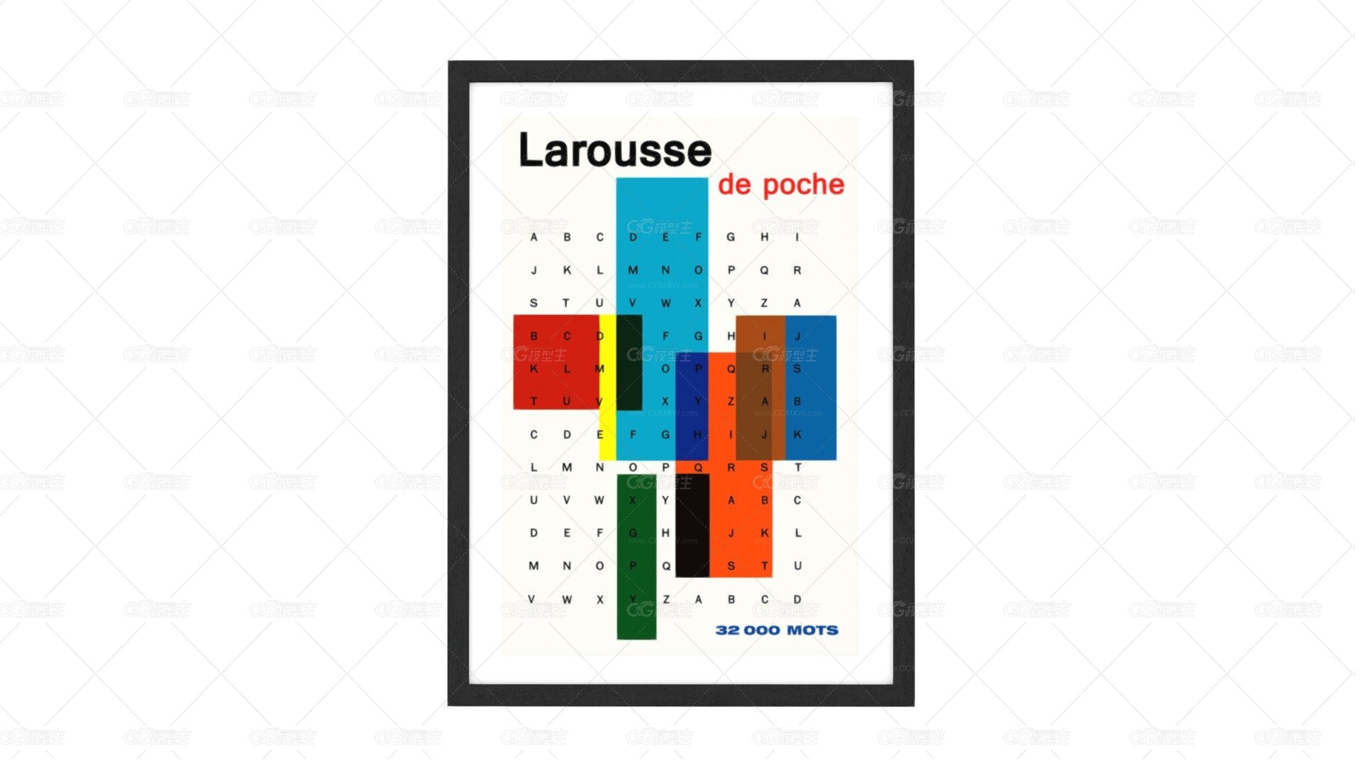 Larousse de Poche，65 x 90厘米-1