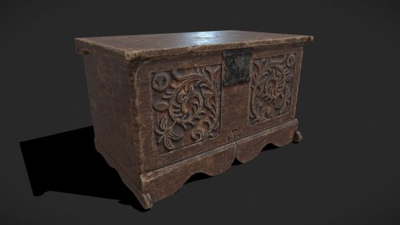 Small_Rustic_Mediaval_Wooden_Chest