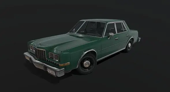 80年代美国轿车 豪华轿车 家用轿车 商务轿车 复古汽车 老爷车 