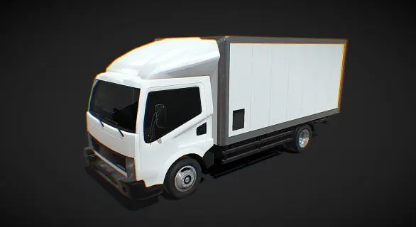 轻型商用卡车 小货车 集装箱车 厢式货车 运货车 小型货车 运输车 箱货小卡车 运输车 车辆 汽车 物流货车
