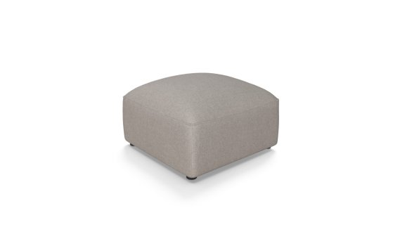 Juno Modular Ottoman，曼哈顿灰