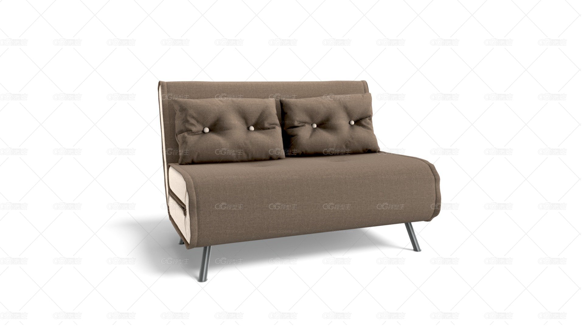 Haru Sofabed，Woodland Brown-1