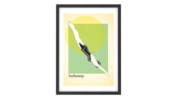 Holloway Lido Vintage，30 x 42厘米