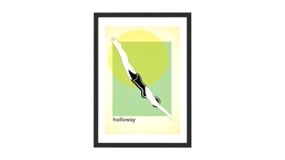 Holloway Lido by Indie Prints，65 x 90厘米