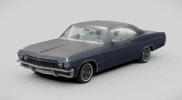 Impala 1965 ss 雪佛兰IMPALA汽车 复古汽车 老式汽车 老爷车 雪佛兰汽车 轿车