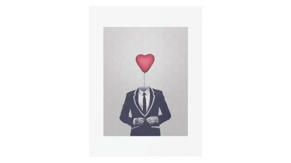 Davies Babies的Mr Valentine，30 x 40厘米
