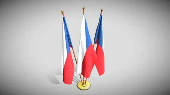 捷克共和国国旗包