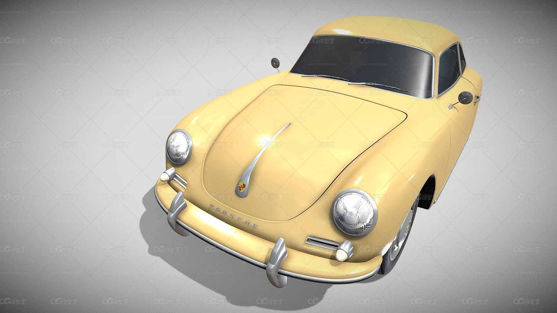 保时捷356 Coupe rev-1