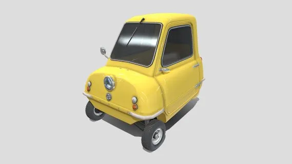 带底盘的通用50cc Microcar