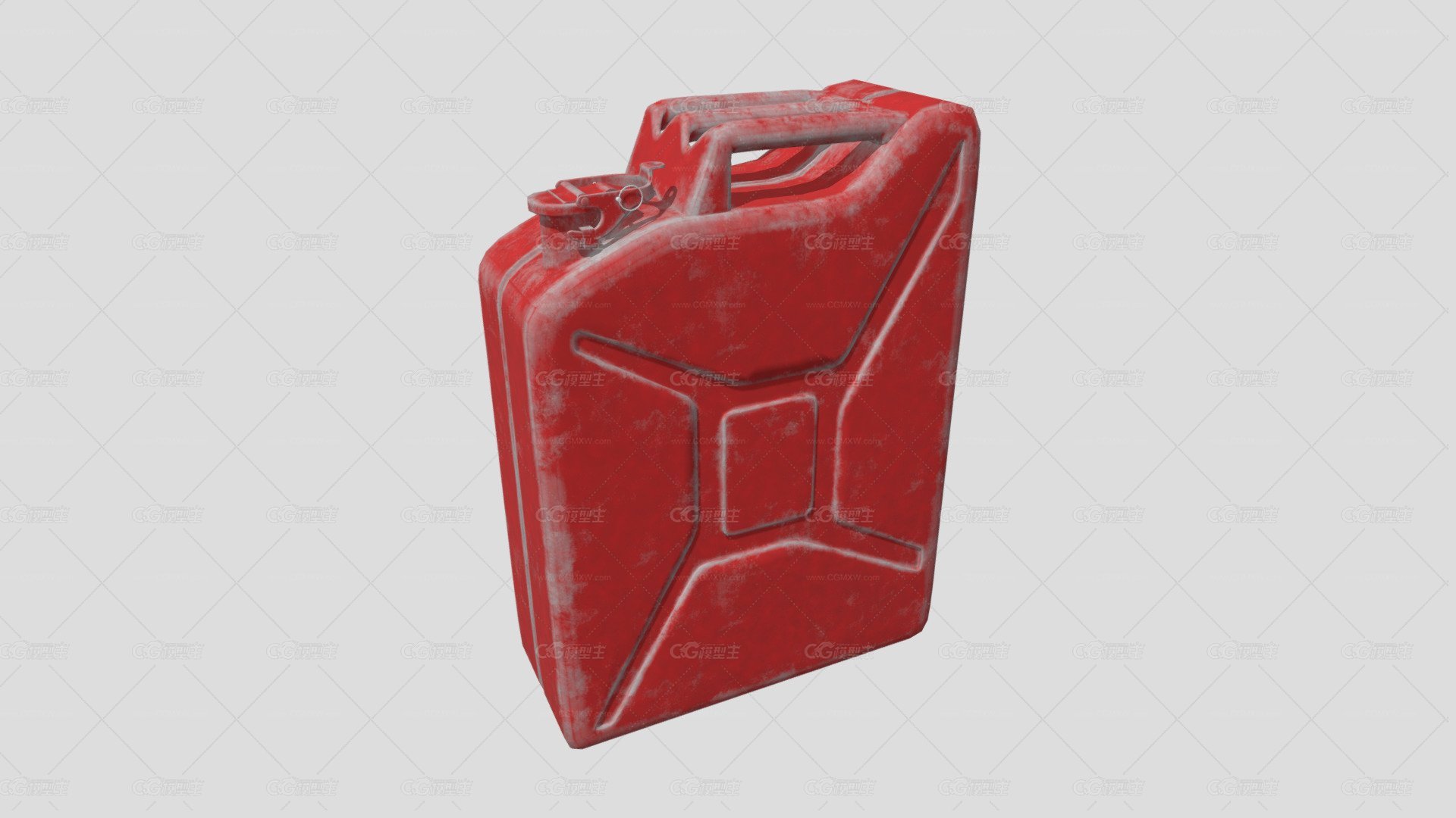 Jerry Can 2破旧的PBR-1